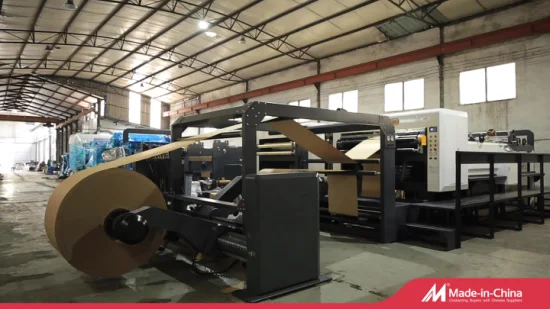 High Speed Automatic 1700mm Jumbo Paper Roll to Sheet Sheeter Cutting Sheeting Machine