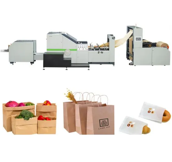 PP Automatic Paper Non Woven Fabric Shopping/Handle/T-Shirt Box Bag Making Machine