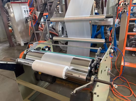 Automatic High Speed Rotating Die Head Industrial Agricultural HDPE LDPE PE Blown Film Machinery Extruder Biodegradable Plastic Bag Film Blowing Machine Price