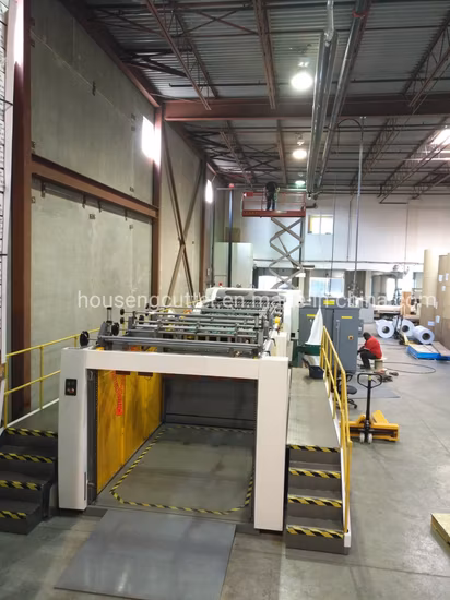 Houseng Twin Knfe Rotary Paper Sheeting Machine Supplier Automatic Hsc-1700s