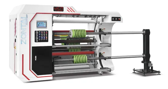 Computer Controlled High Speed Roll Plastic Film Slitter Rewinder Machine